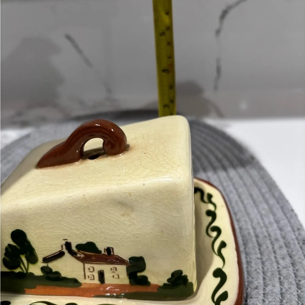 Vintage torquay motto ware cheese dish